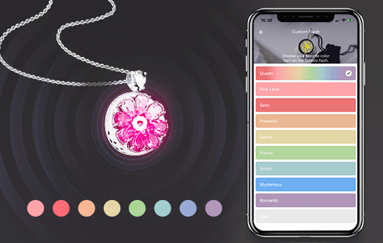 totwoo pink necklace