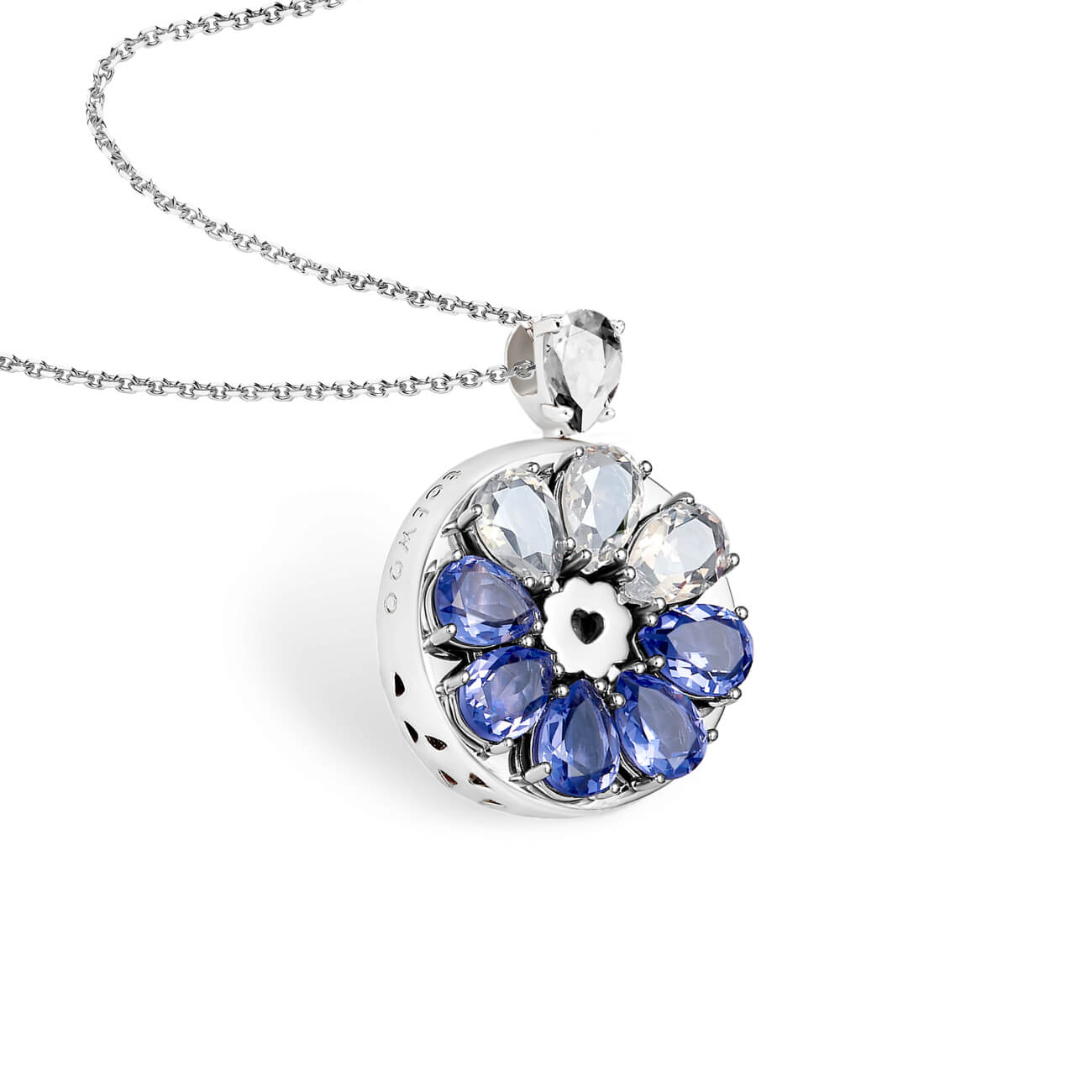 Totwoo Swarovski sea wind necklace