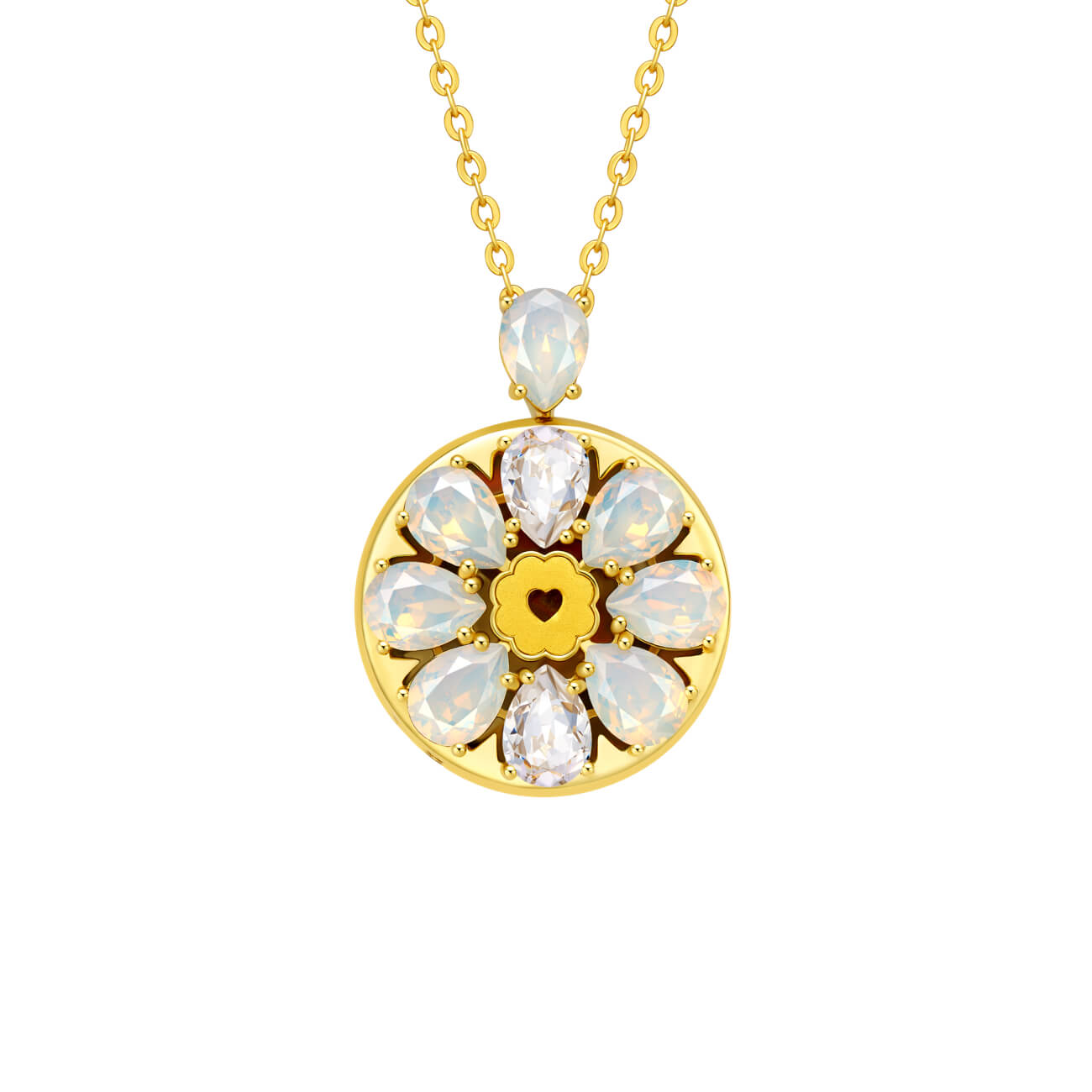 Love Bloom Swarovski Crystal Pendant