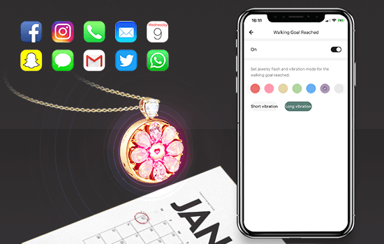 Love Bloom Swarovski Crystal Pendant