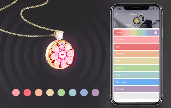 Love Bloom Swarovski Crystal Pendant