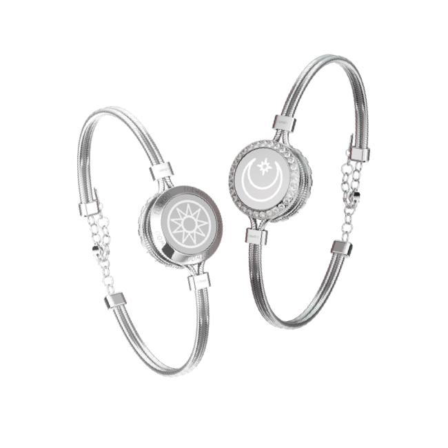 Exclusive silver bracelet