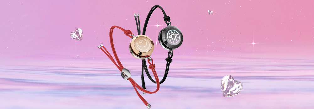 Totwoo sun moon leather bracelets