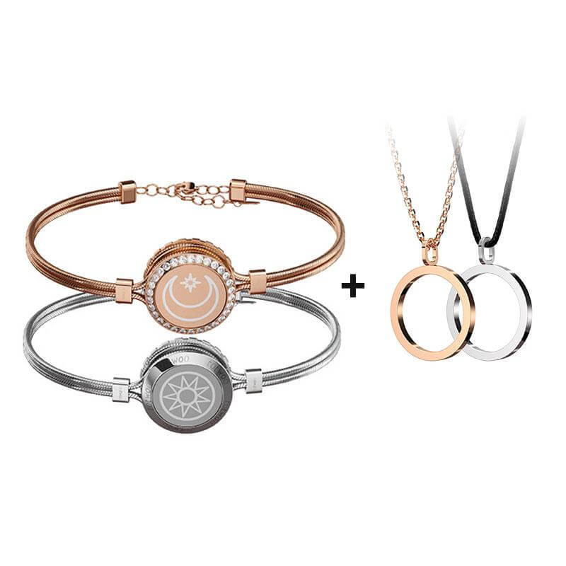 Sun & Moon Smart Bracelets/ Light up Bracelets for Couples – totwoo